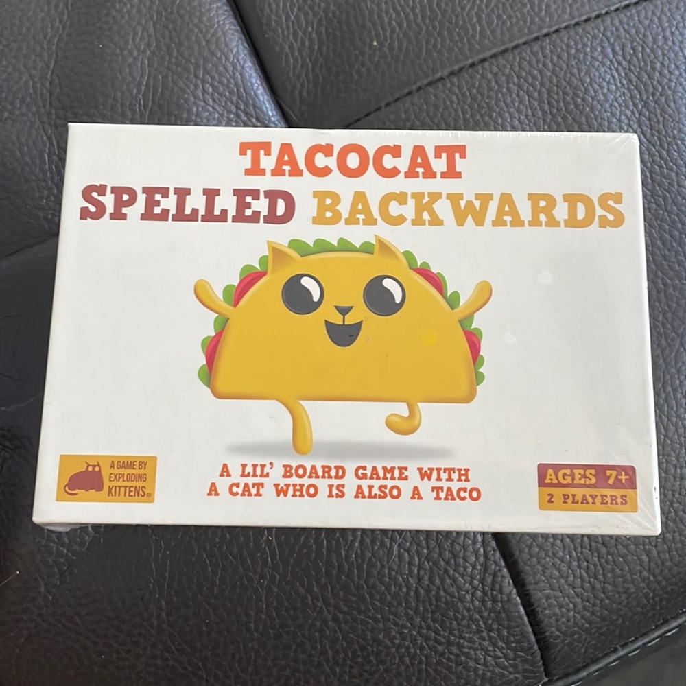 New in box Tacocat game